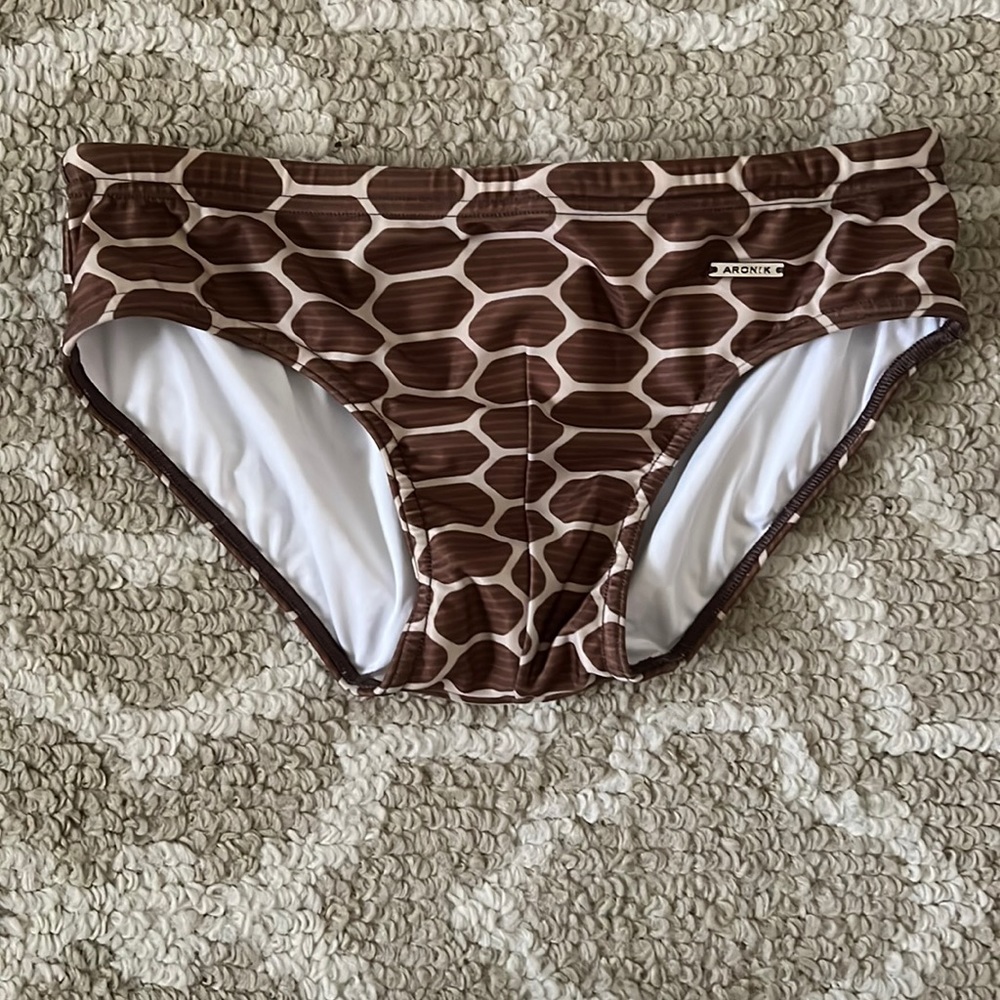 Aronik Brown Speedo